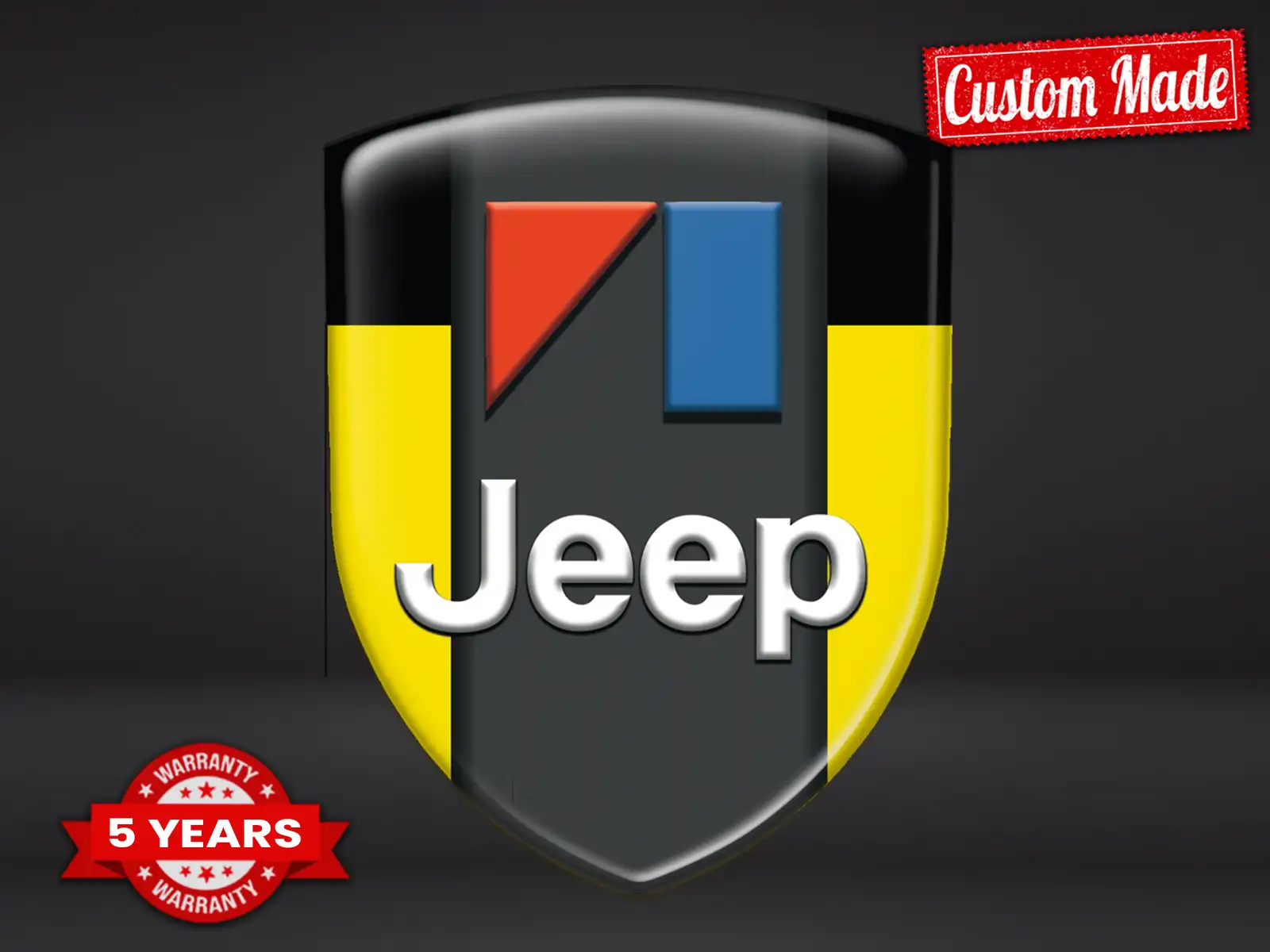 Jeep Car Silicone Emblems Resilient Max Athletic Pro Chic